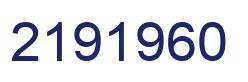 Número 2191960 imagen azul