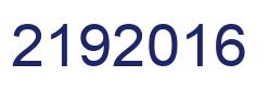 Number 2192016 blue image