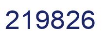 Número 219826 imagen azul