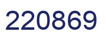 Número 220869 imagen azul