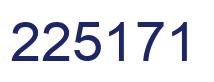 Número 225171 imagen azul