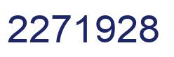 Número 2271928 imagen azul