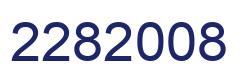 Number 2282008 blue image