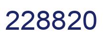 Número 228820 imagen azul