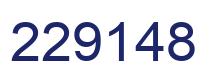 Number 229148 blue image