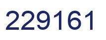 Number 229161 blue image