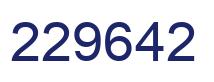 Número 229642 imagen azul