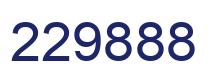 Number 229888 blue image