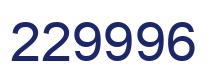 Number 229996 blue image