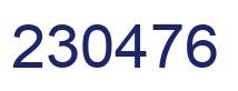 Número 230476 imagen azul