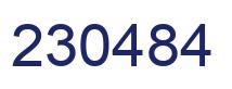 Número 230484 imagen azul