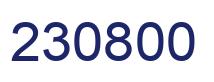 Número 230800 imagen azul