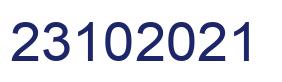 Number 23102021 blue image