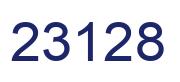 Number 23128 blue image