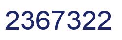 Número 2367322 imagen azul