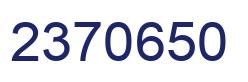 Número 2370650 imagen azul