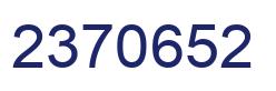Número 2370652 imagen azul