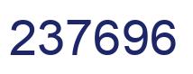 Número 237696 imagen azul