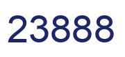 Number 23888 blue image