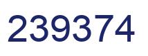 Número 239374 imagen azul