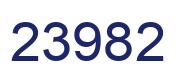 Number 23982 blue image