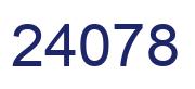 Número 24078 imagen azul