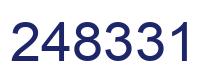 Número 248331 imagen azul