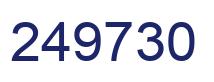 Número 249730 imagen azul