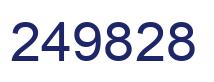 Número 249828 imagen azul