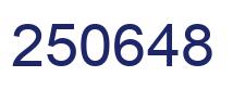 Number 250648 blue image