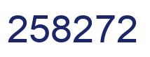 Número 258272 imagen azul