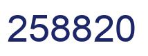 Número 258820 imagen azul