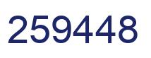 Número 259448 imagen azul