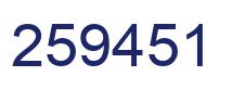 Número 259451 imagen azul