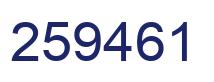 Número 259461 imagen azul