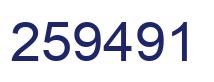 Número 259491 imagen azul