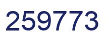 Número 259773 imagen azul