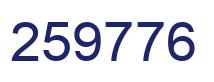 Número 259776 imagen azul