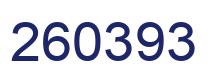 Number 260393 blue image