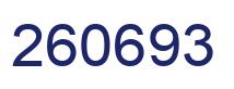 Number 260693 blue image