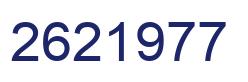 Número 2621977 imagen azul