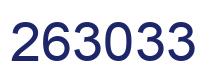 Número 263033 imagen azul
