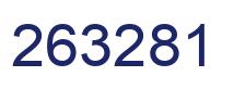 Número 263281 imagen azul