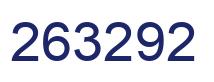 Number 263292 blue image