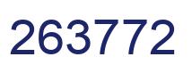 Number 263772 blue image