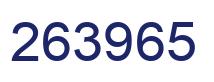 Número 263965 imagen azul