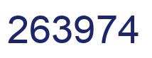 Número 263974 imagen azul