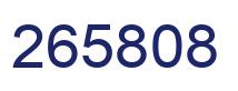 Número 265808 imagen azul