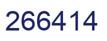 Número 266414 imagen azul
