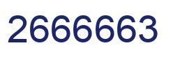 Número 2666663 imagen azul